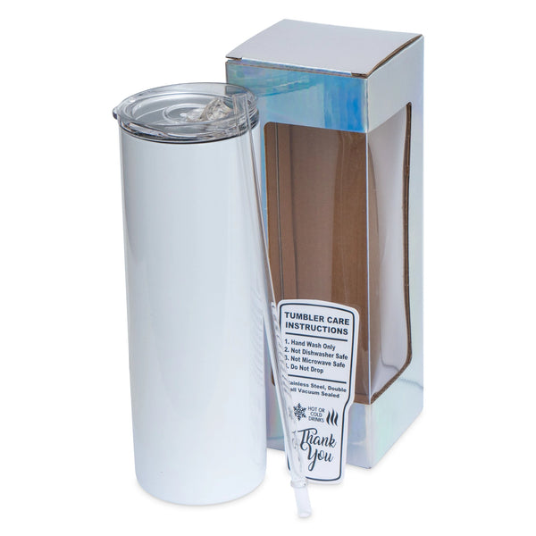 Custom Printed 20 oz. Skinny Tumbler