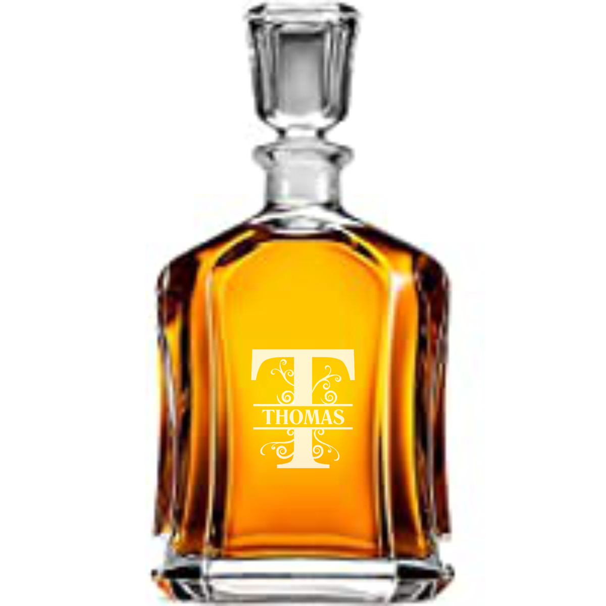 Personalized Geometric Decanter