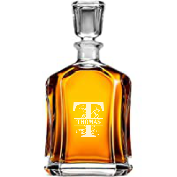 Personalized Geometric Decanter