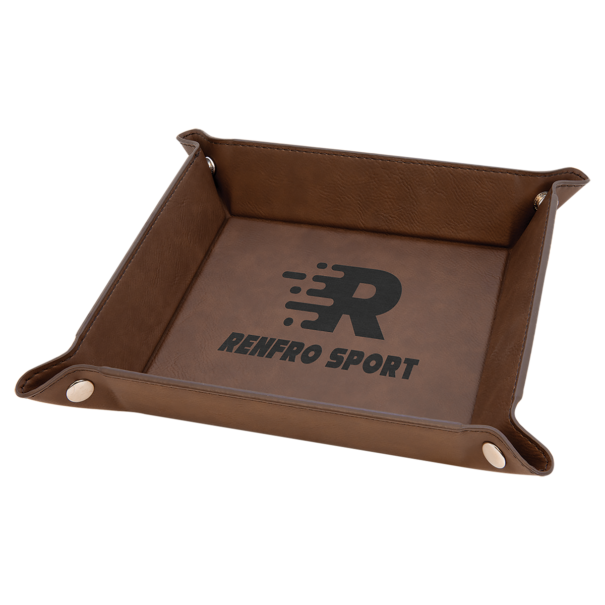 Leatherette Snap Dice Tray