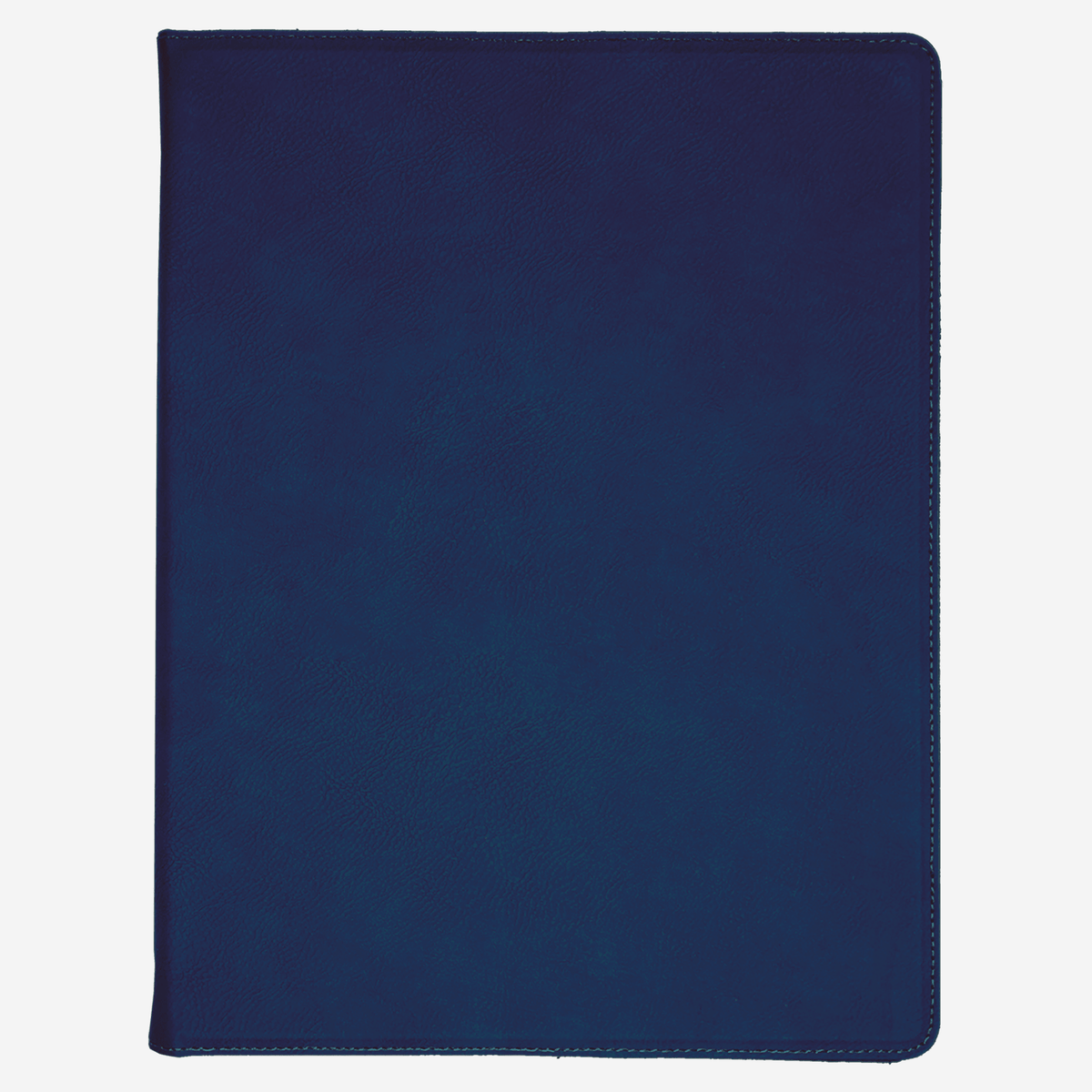 Dark Slate Gray 9 1/2" x 12" Laserable Leatherette Portfolio with Notepad