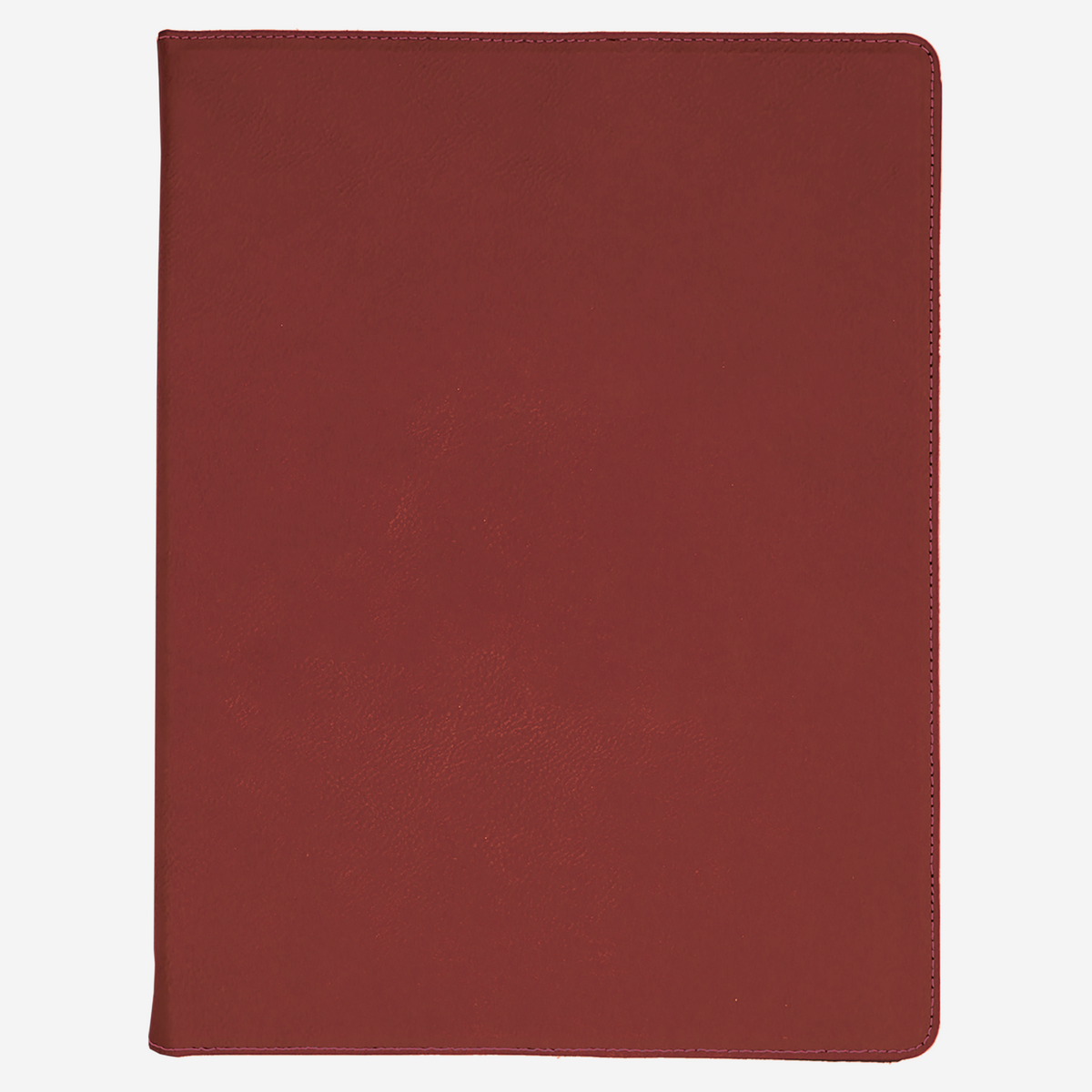 9 1/2" x 12" Laserable Leatherette Portfolio with Notepad
