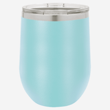 Light Blue 12 oz. Stemless Wine Tumbler