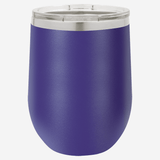 Dark Slate Blue 12 oz. Stemless Wine Tumbler