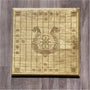 Dark Khaki Hnefatafl / Viking Chess Custom Board Game