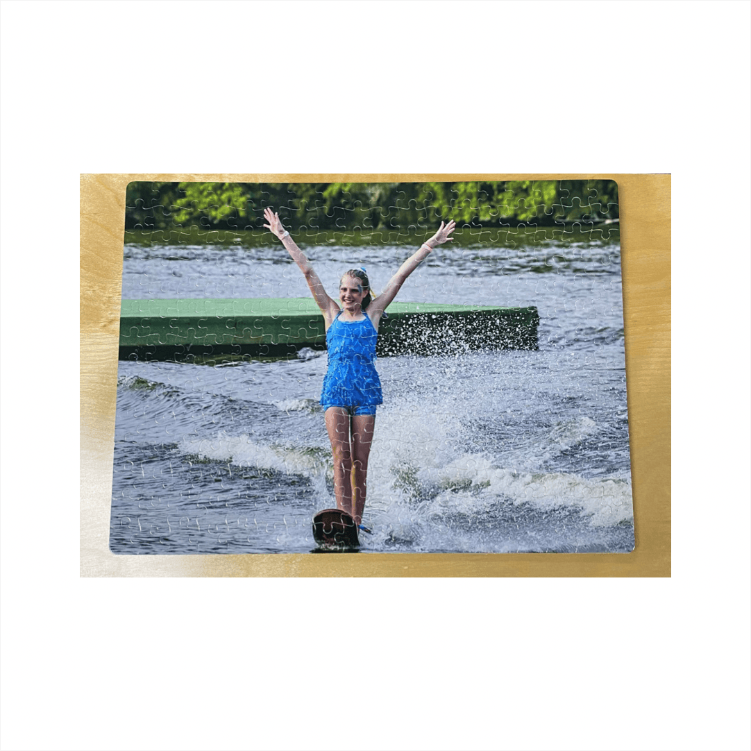 custom photo 252 piece cardboard puzzle