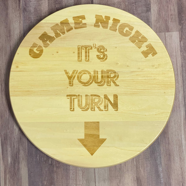 Game Night Lazy Susan