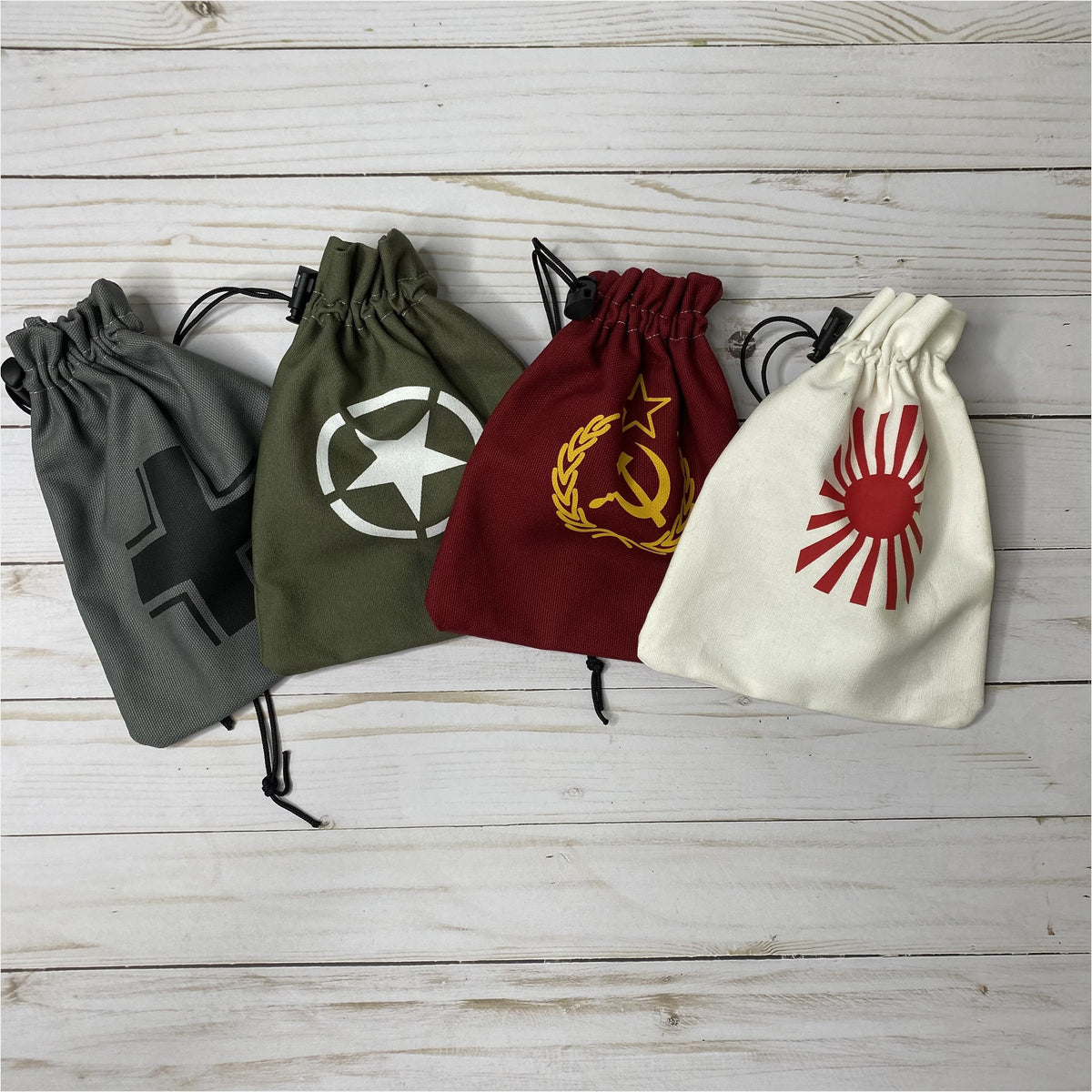 Dark Red Game Chit Accessory Bag