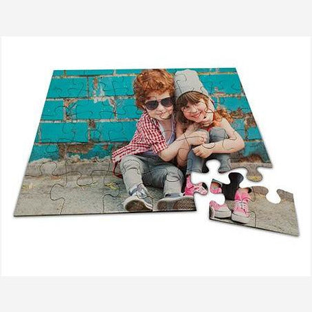 Dark Cyan Personalized 30 piece Puzzle