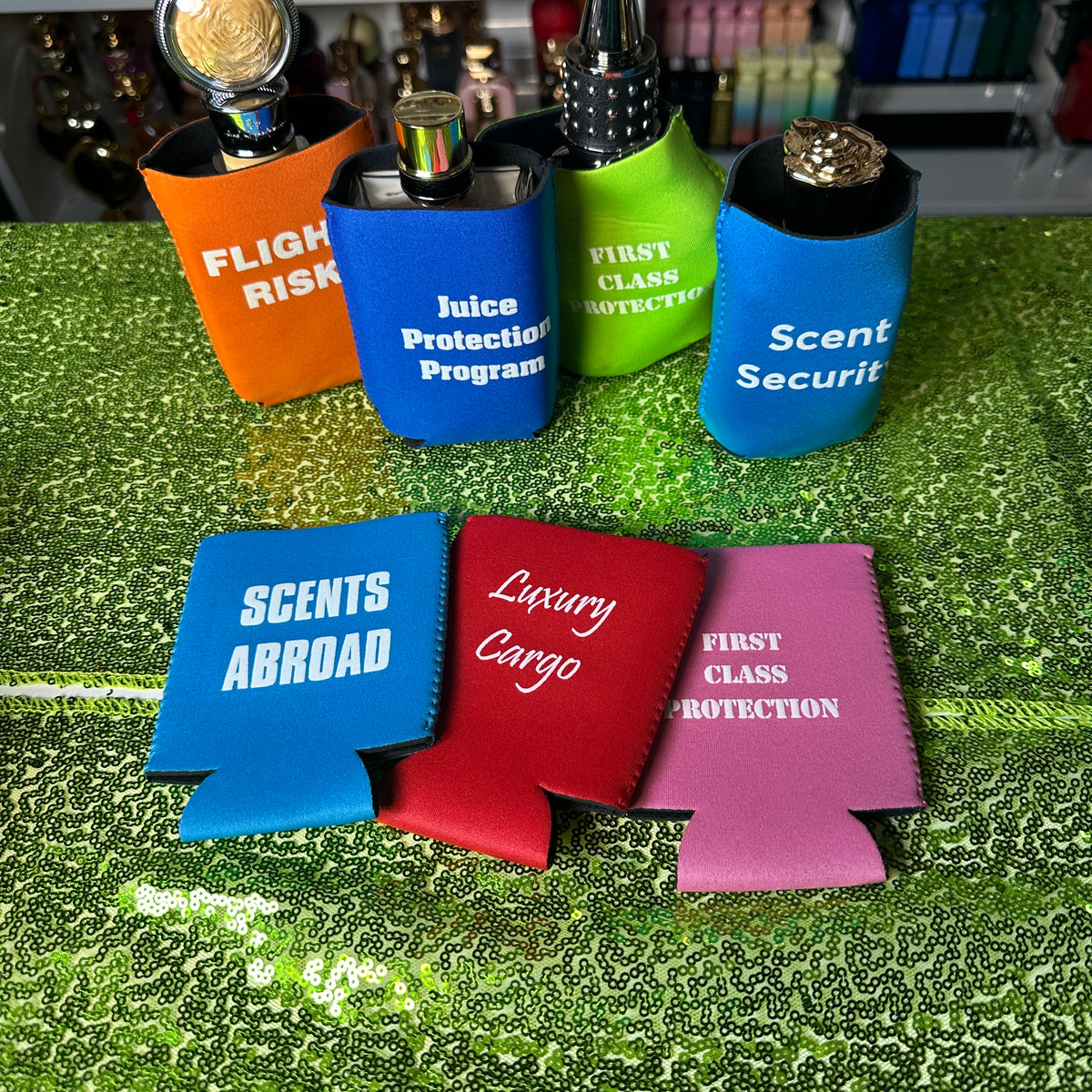 Scent Savers | Cushioned Perfume Travel Sleeves