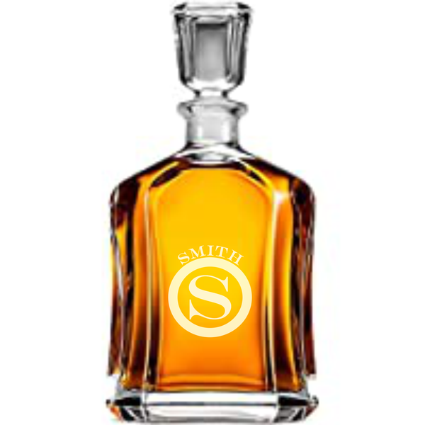 Personalized Geometric Decanter