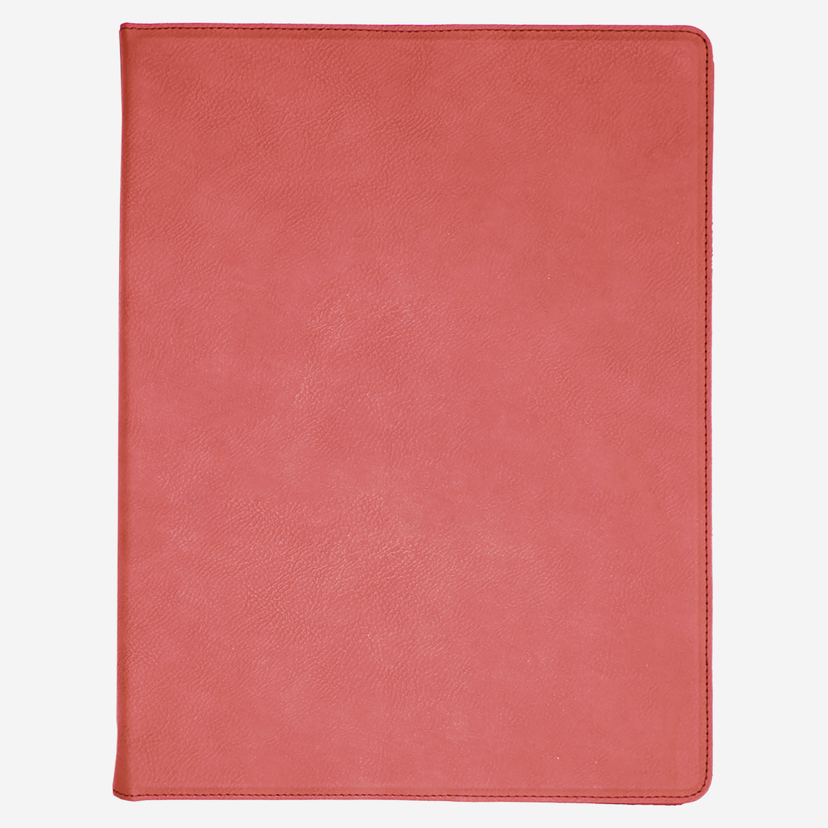 Pale Violet Red 9 1/2" x 12" Laserable Leatherette Portfolio with Notepad