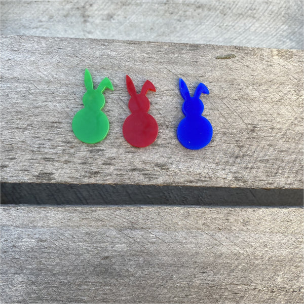 Brown Bunny Acrylic Tic Tac Toe Board