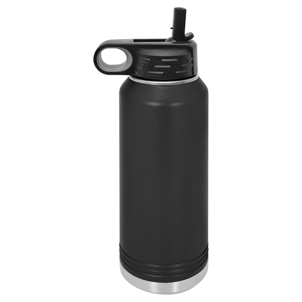 Black 32 oz. Stainless Steel Water Bottle