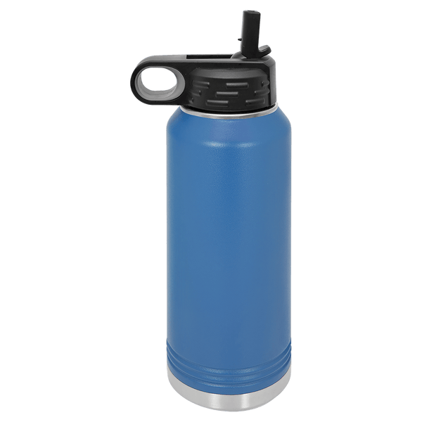 Blue 32 oz. Stainless Steel Water Bottle