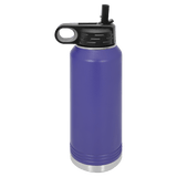 Purple 32 oz. Stainless Steel Water Bottle