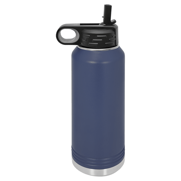 Navy Blue 32 oz. Stainless Steel Water Bottle