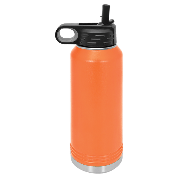 Orange 32 oz. Stainless Steel Water Bottle