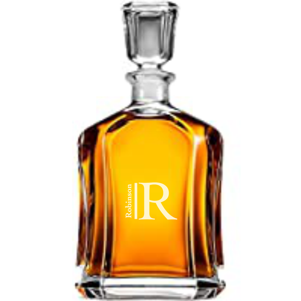 Personalized Geometric Decanter