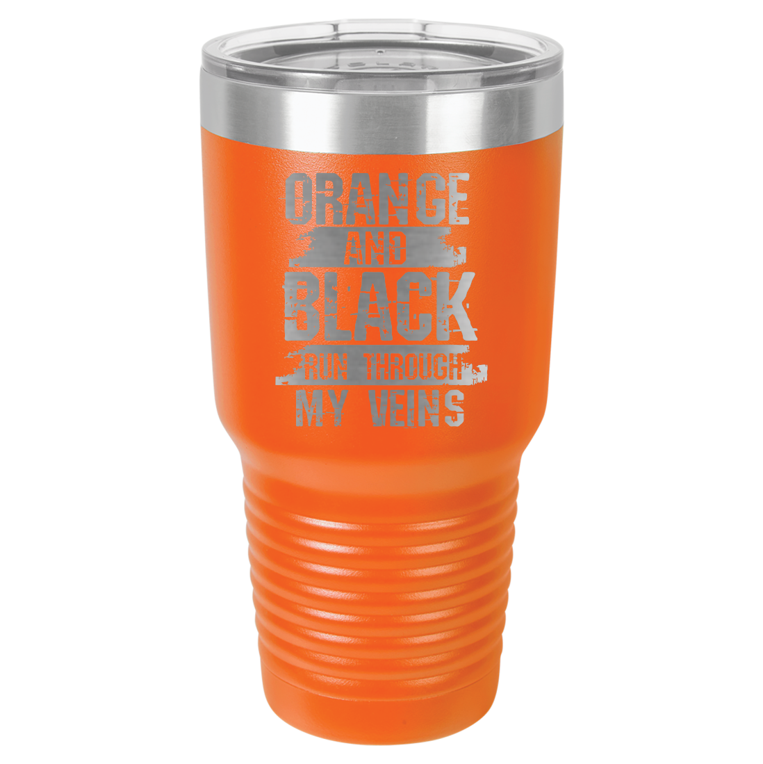 30 oz. Orange Tumbler - Personalized