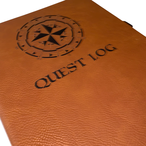 Quest Log Book & Dice Tray Bundle