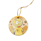 looney gingerbread man ornament