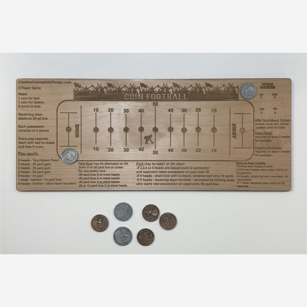 Rosy Brown Coin Football