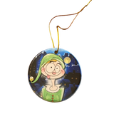 looney elf ornament